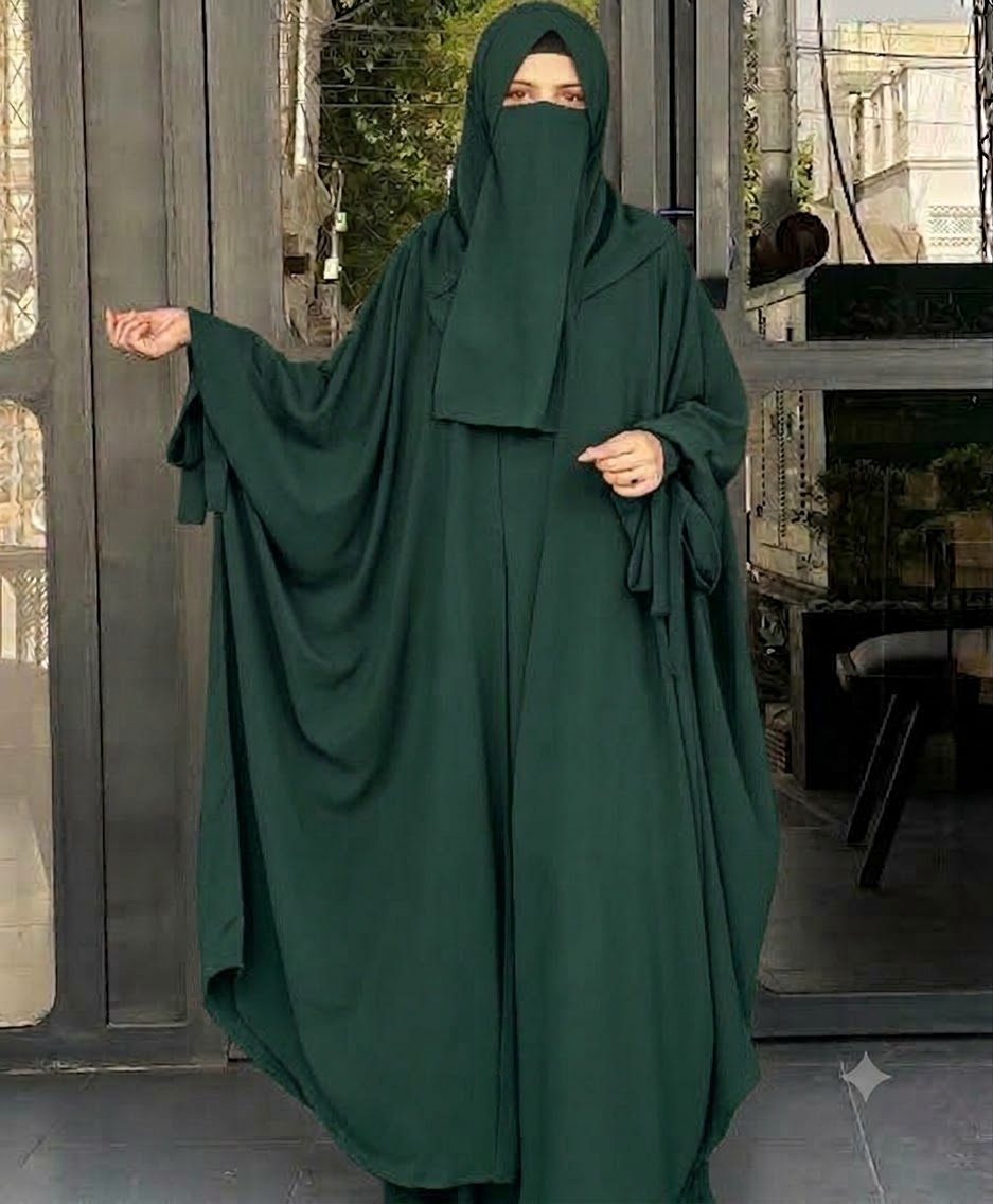 4-Piece Butterfly Abaya Set. photo 2