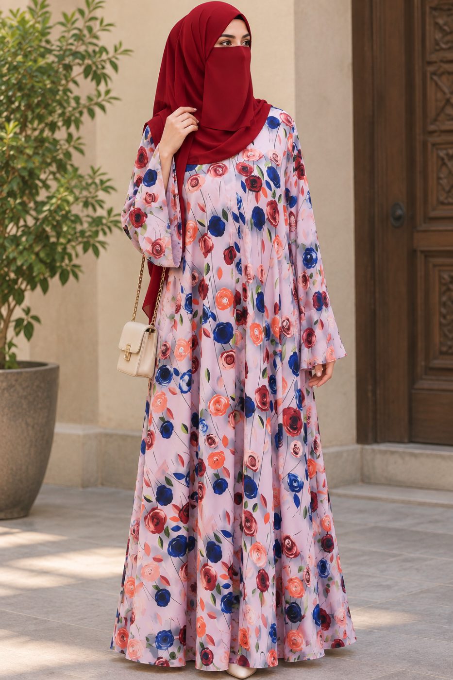Printed Flair Abaya for Women photo 3