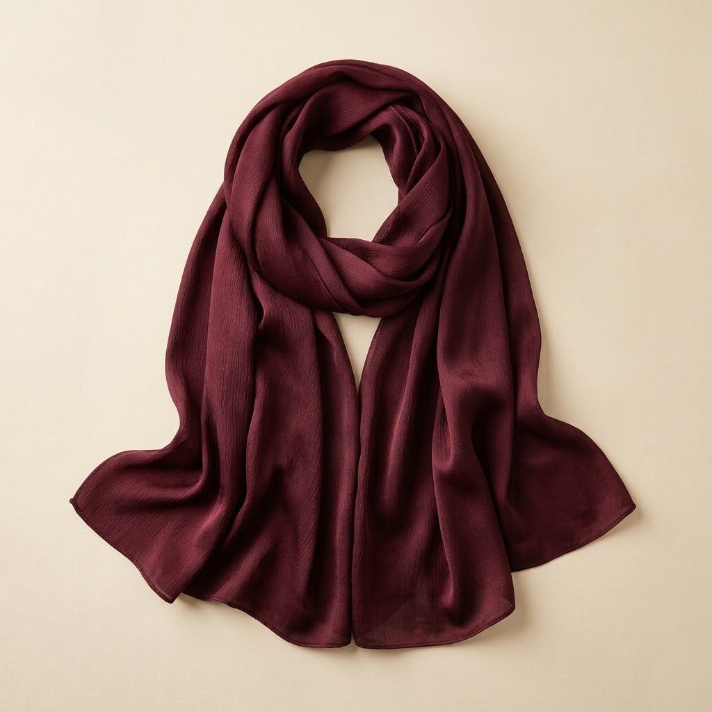 Premium Crinkle Silk Hijabs | Luxurious Modest Wear photo 6