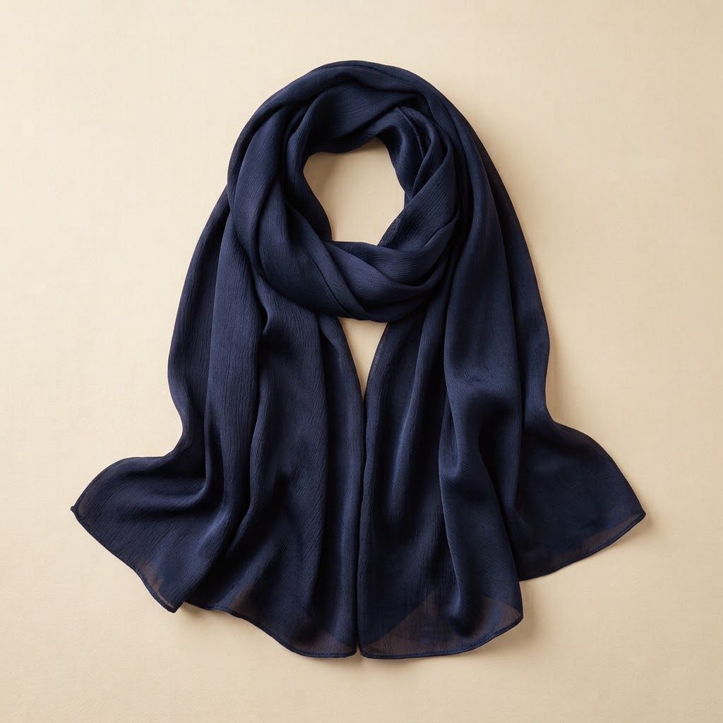 Premium Crinkle Silk Hijabs | Luxurious Modest Wear photo 2