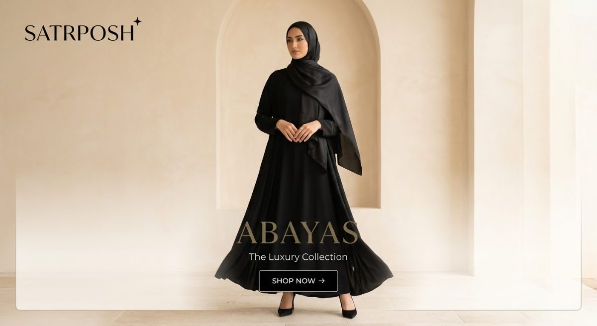 Abayas collection by SatrPosh